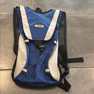Blue and Gray Water Backpack